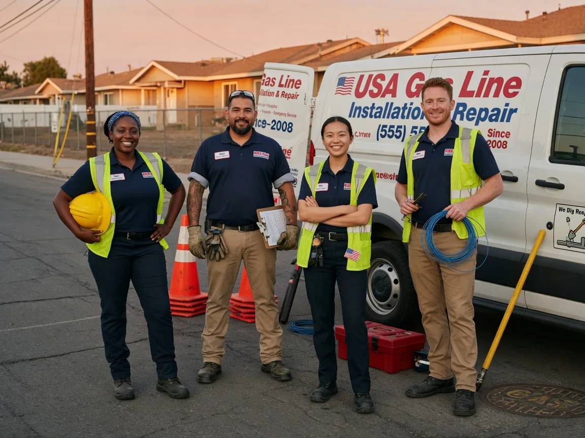 Gas Line Installation company in Le Roy, MN